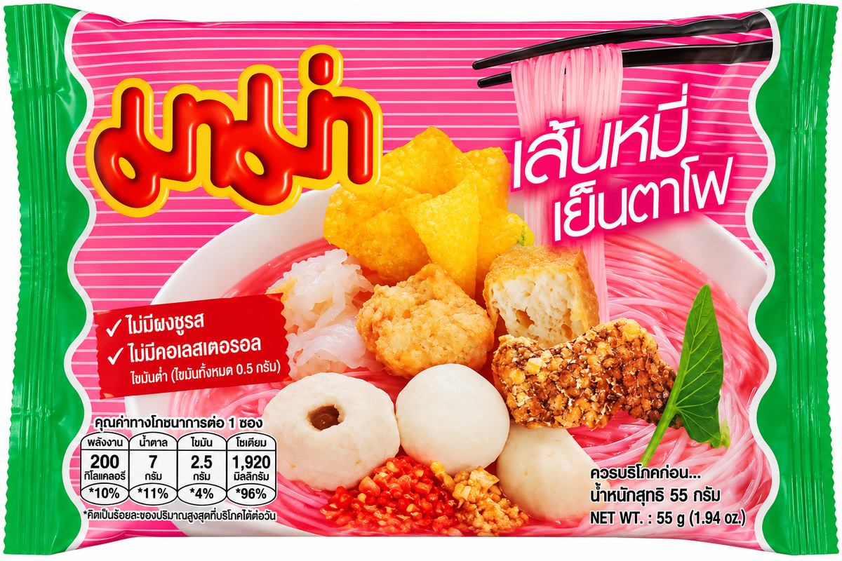 Mama Snabbnudlar Yentafo Risvermicelli 55 g