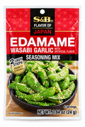 S&B Japansk Edamame Wasabi & Vitlök-kryddmix 24 g