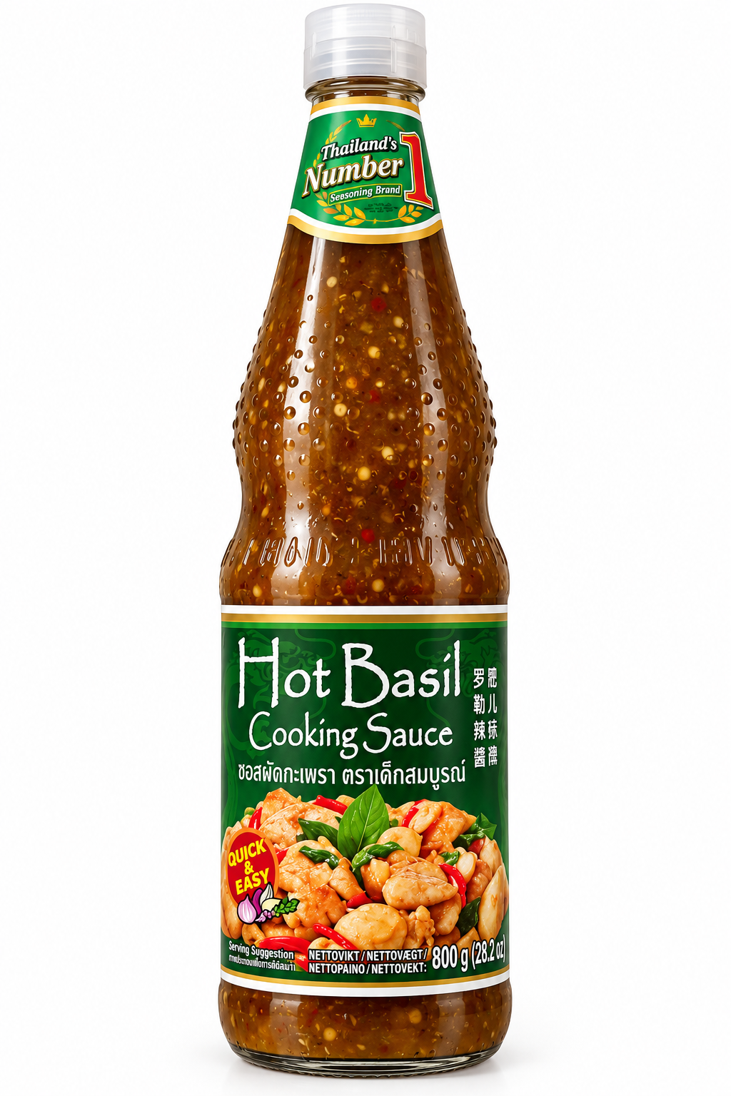 Hot Basil woksås 800 g