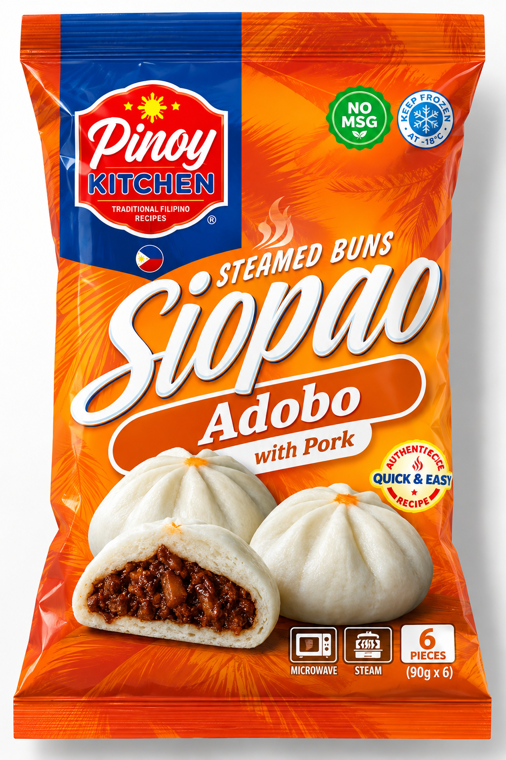 Salapao Siopao Adobo Pork 300 g