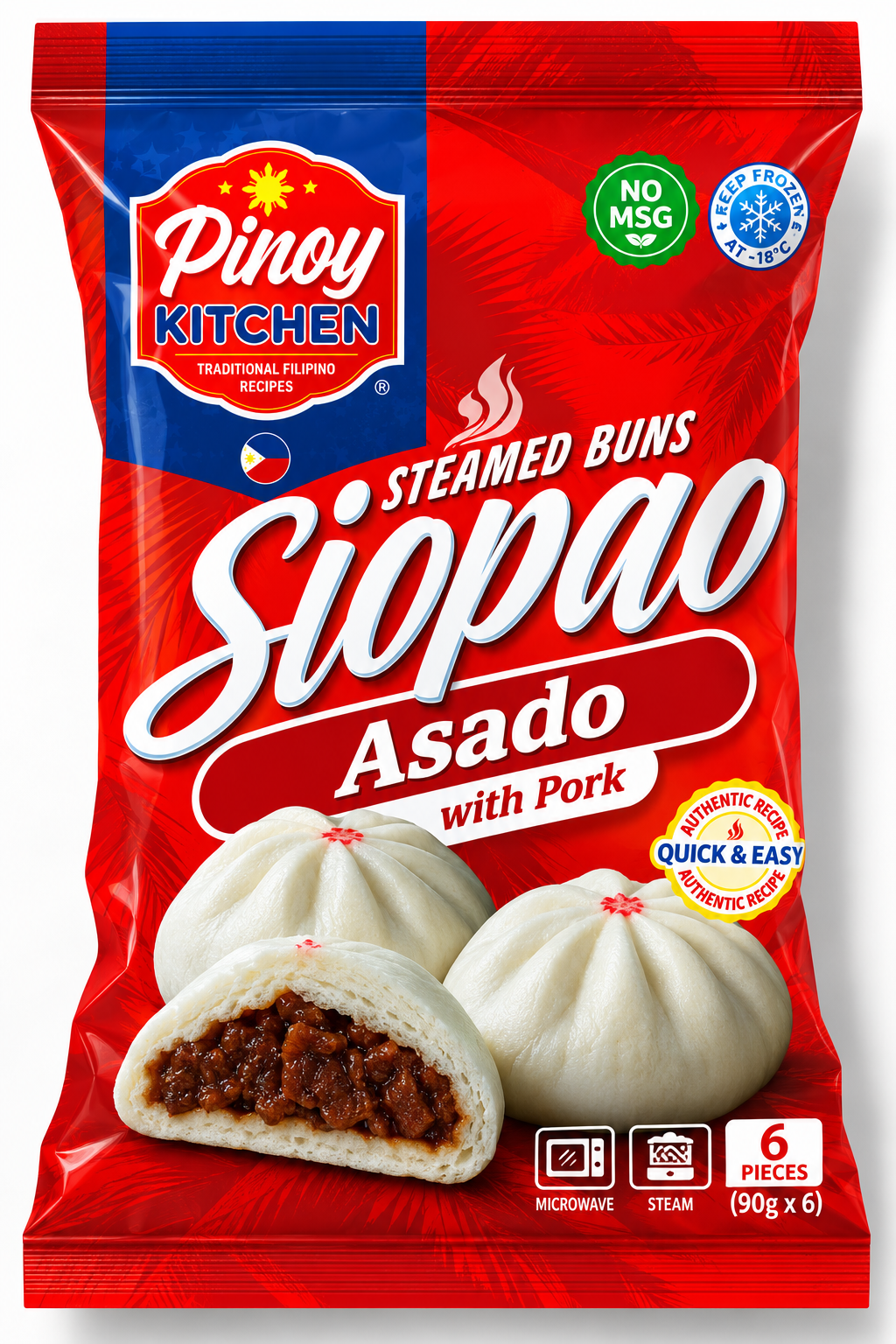 Salapao Siopao Asado Pork 300 g