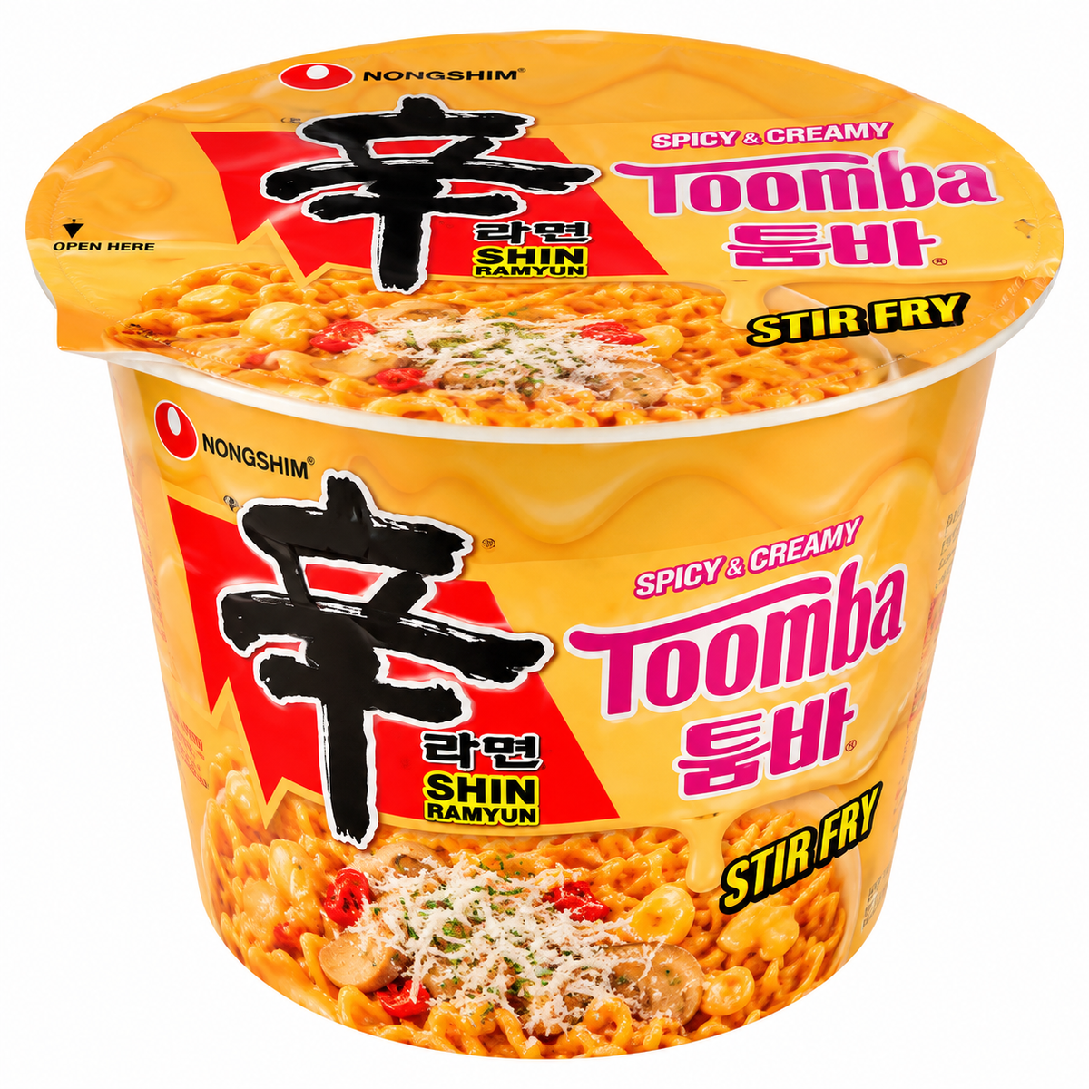 Nongshim Shin Ramyun TOOMBA BOWL 113 g – Koreanska Snabbnudlar
