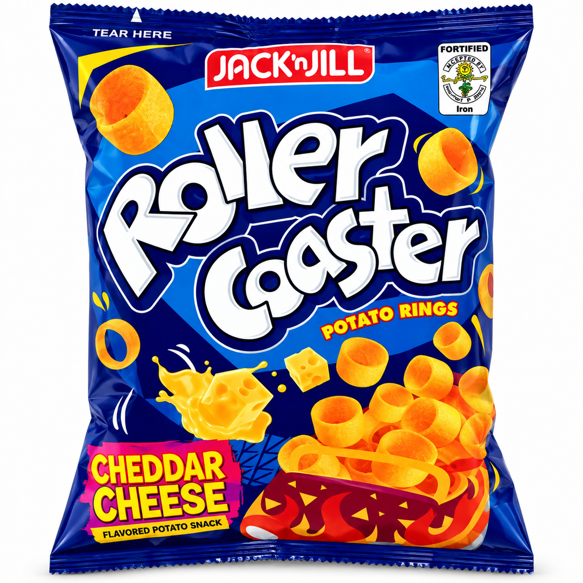 Jack & Jill Roller Coaster Ost 85 g – Filippinsk Snack