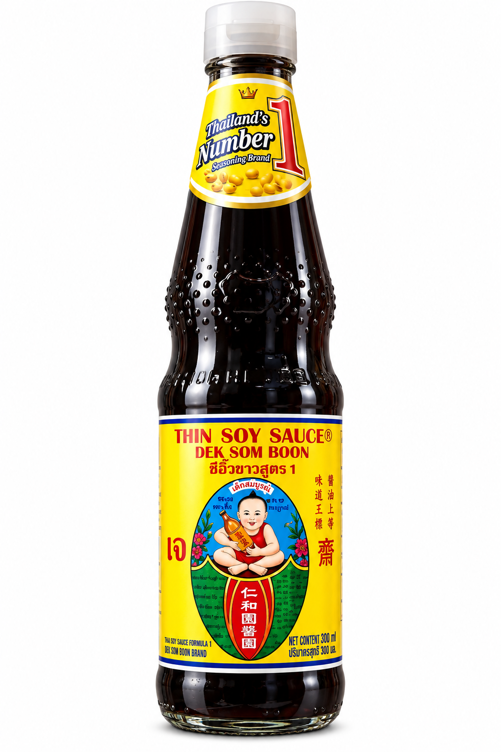 Sojasås Ljus Thai F1 300 ml