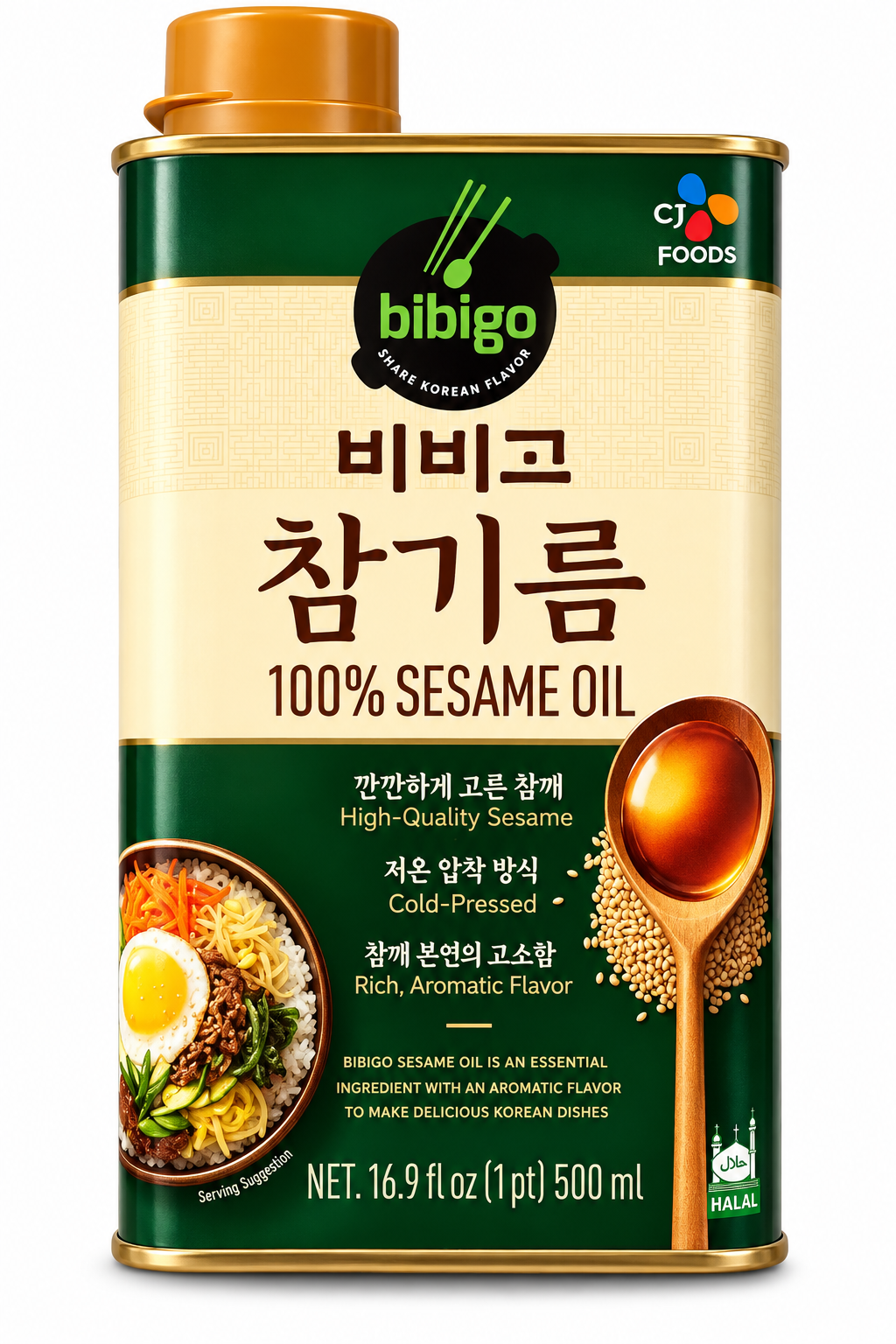 Sesamolja Bibigo 500 ml