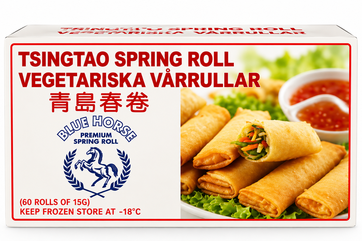 Vårrullar Mini Vegetariska 60 st/pkt AAA Frysta 900 g