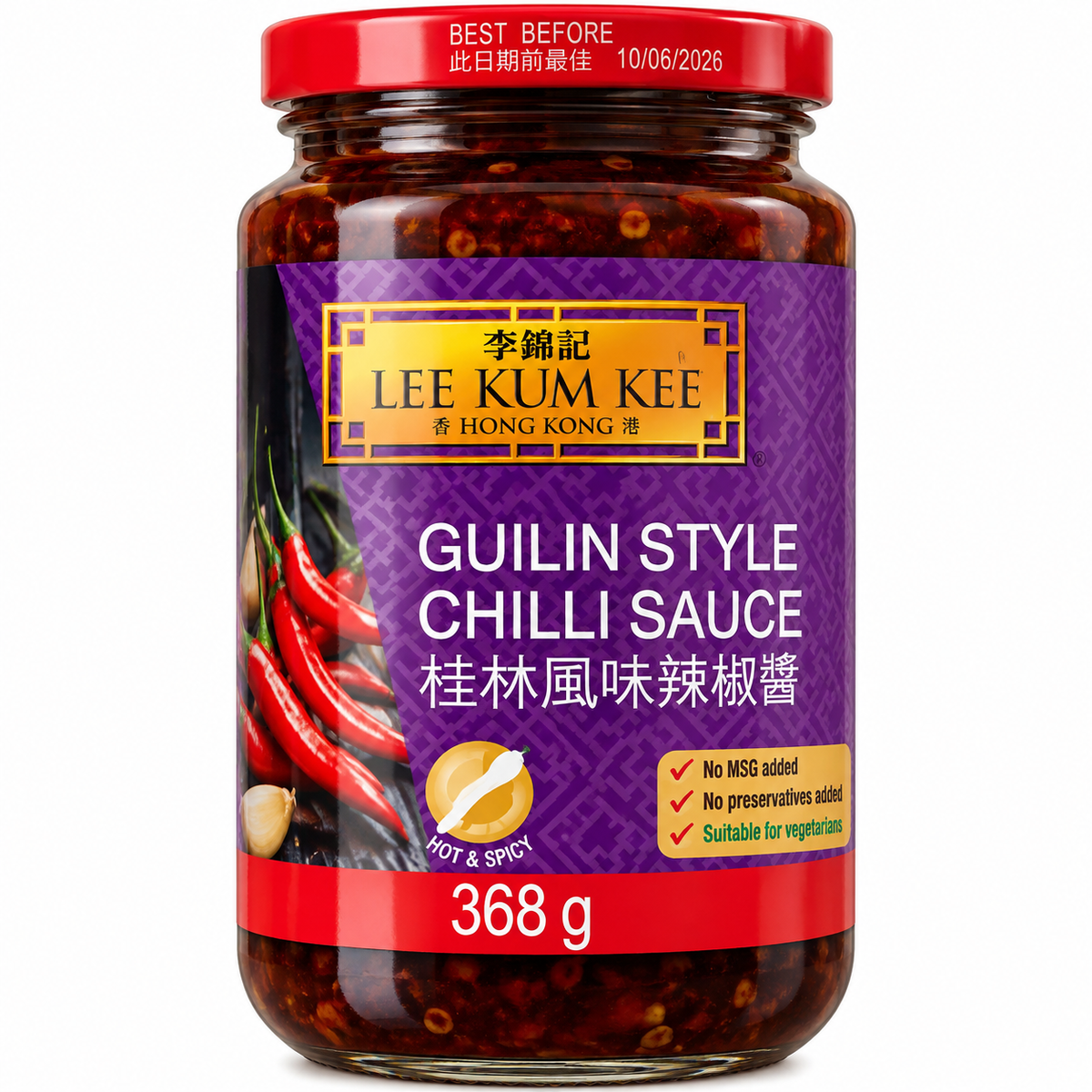 Lee Kum Kee Guilin Chilisås 368 g