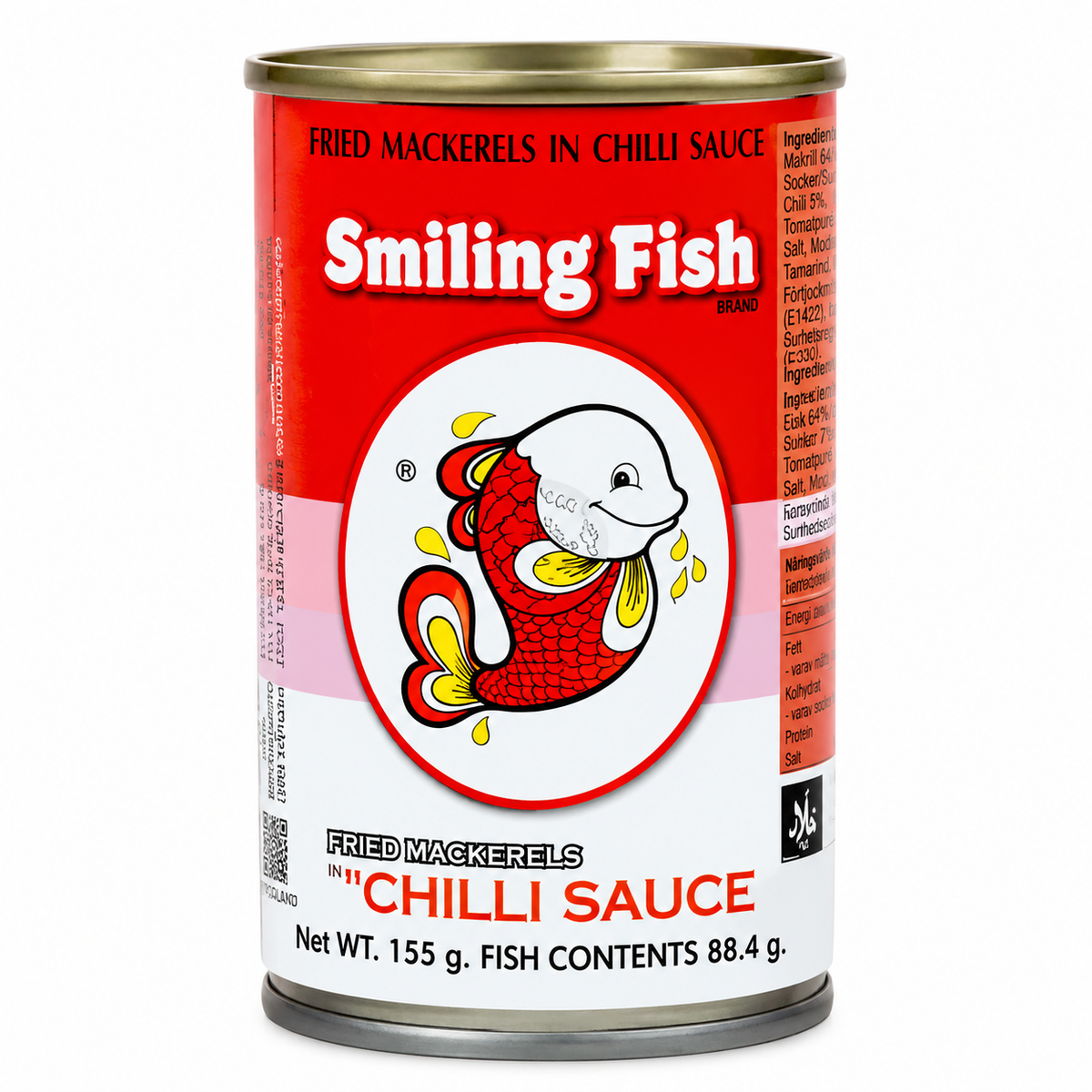 Smiling Fish Friterad Makrill med Chilisås 155 g