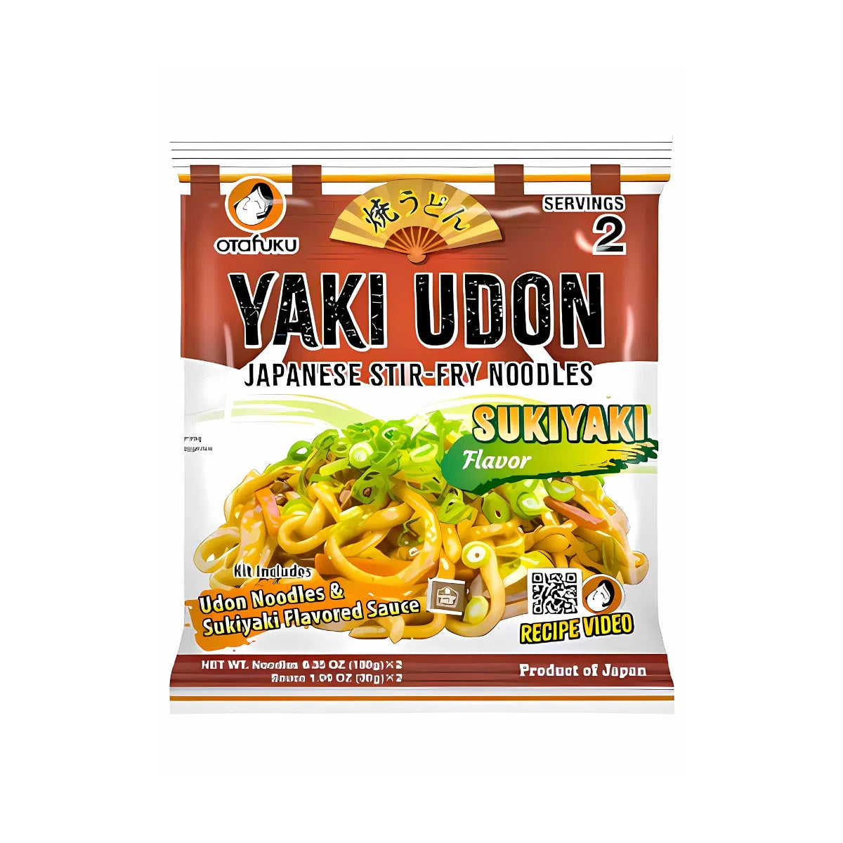 JP Nudlar Yaki Udon 420g (sås