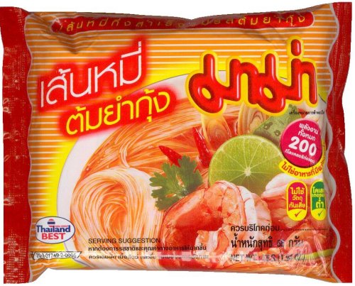 Mama Snabbnudlar TomYum Räk Risvermicelli 55g