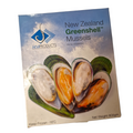 Gröna Musslor1/2skal 800g NZ