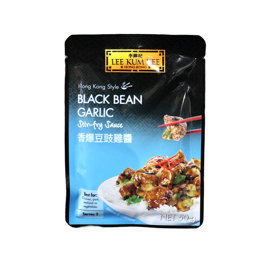 LKK Black Bean Garlic Stir-Fry Sås (50g