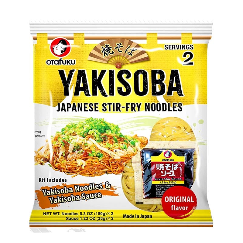 JP Nudlar Yakisoba JP-2P 370g (sås