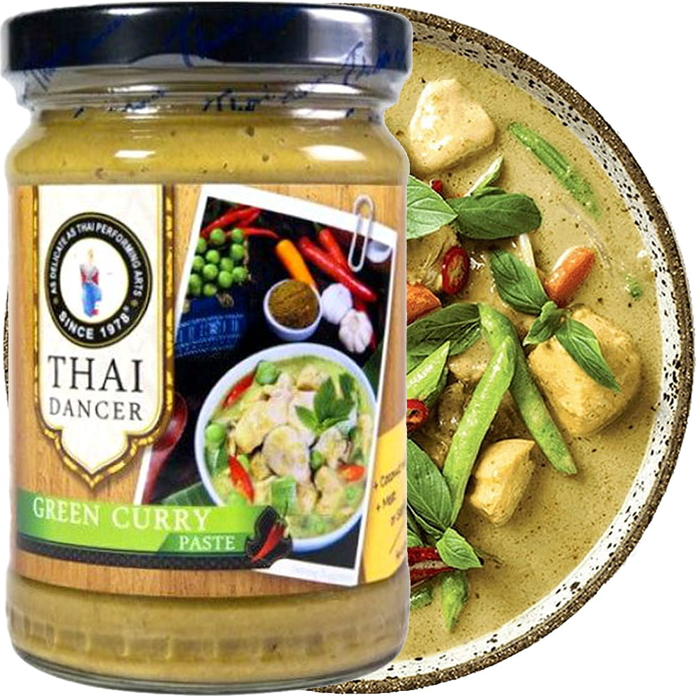 Currypasta Grön 227g Thai.D