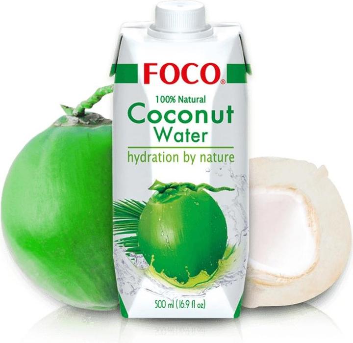 Foco Kokosvatten 100% 500ml