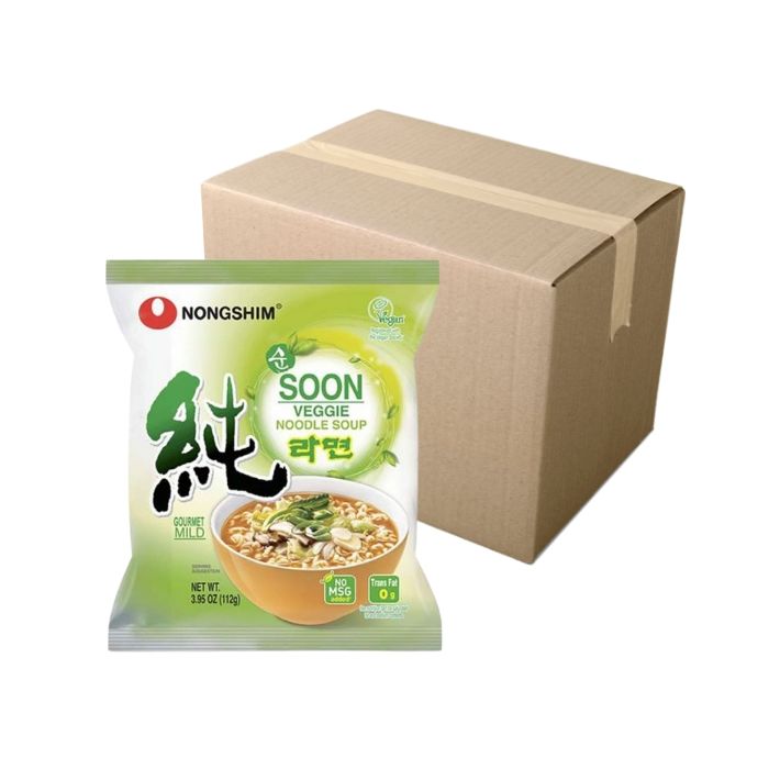 Nongshim Snabbnudlar Soon Veggie 112g