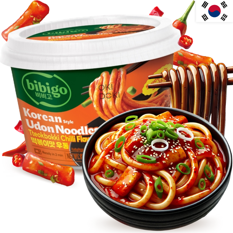 Udon Nudlar Bowl Tteobokki Chili