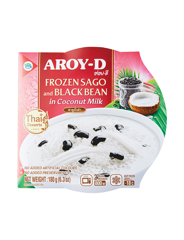Sago \u0026 Black Bean in Coconut AD Frysta 180g