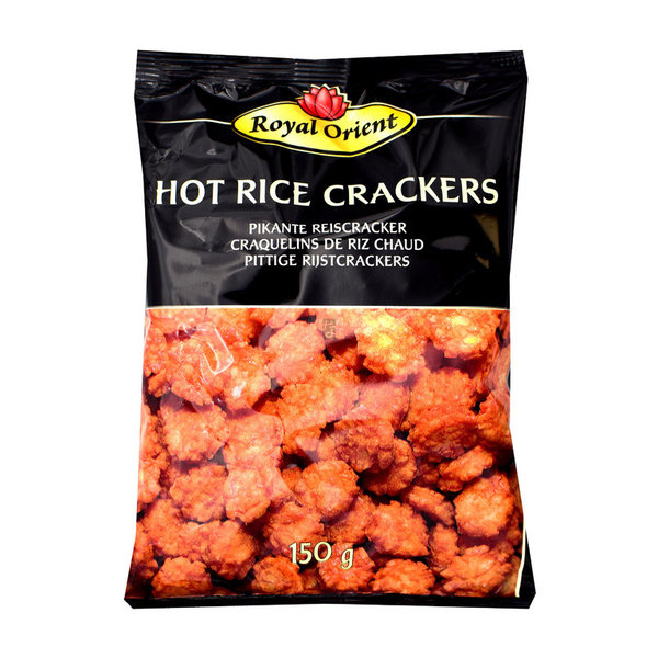 Hot Rice Crackers 150g