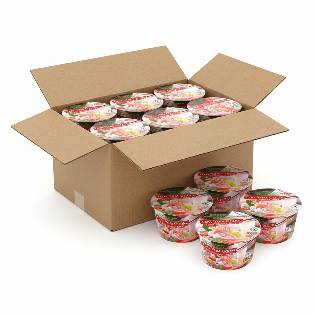 Mama Risnudlar Räkor BOWL Gross Pack 48 x 70 g