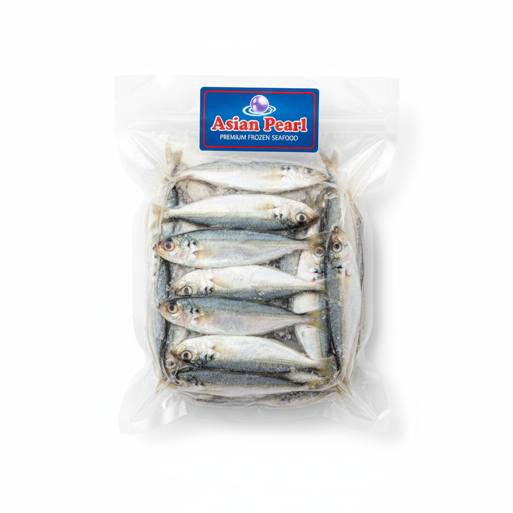 Fisk Baby Scad Ca Nuc Chuoi U40 Fryst 1 kg