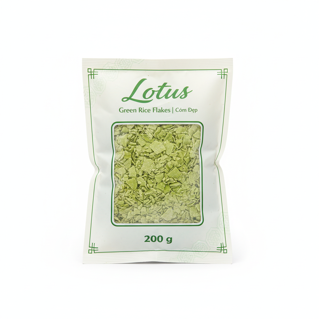 Lotus Gröna Risflingor Com Dep 200 g