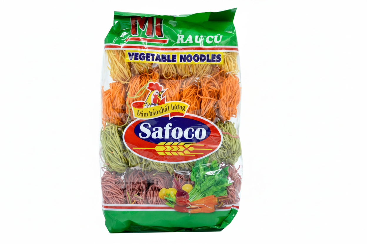 Safoco Grönsaksnudlar 500g utan stämpel