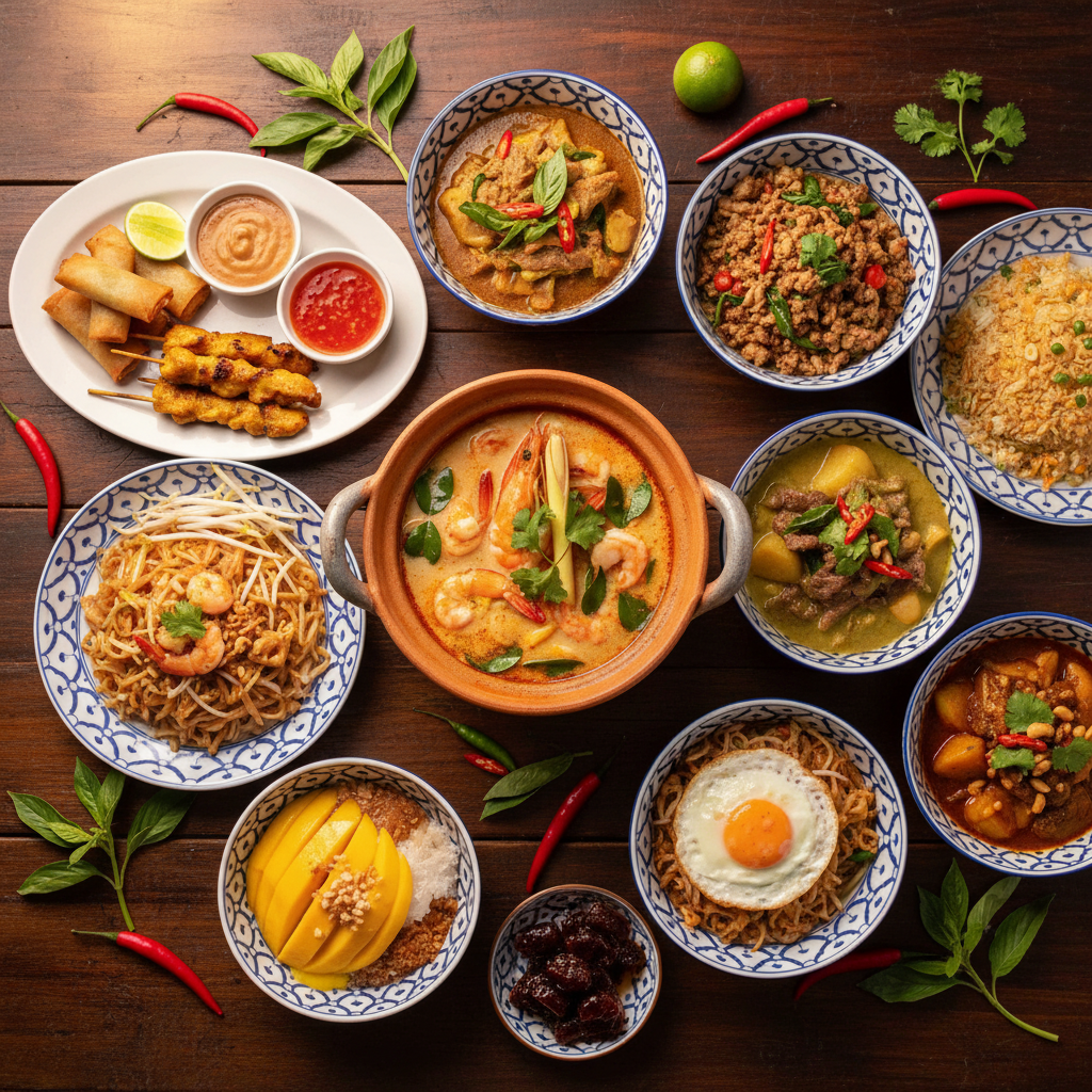 Thaimat-paket – alla rätter