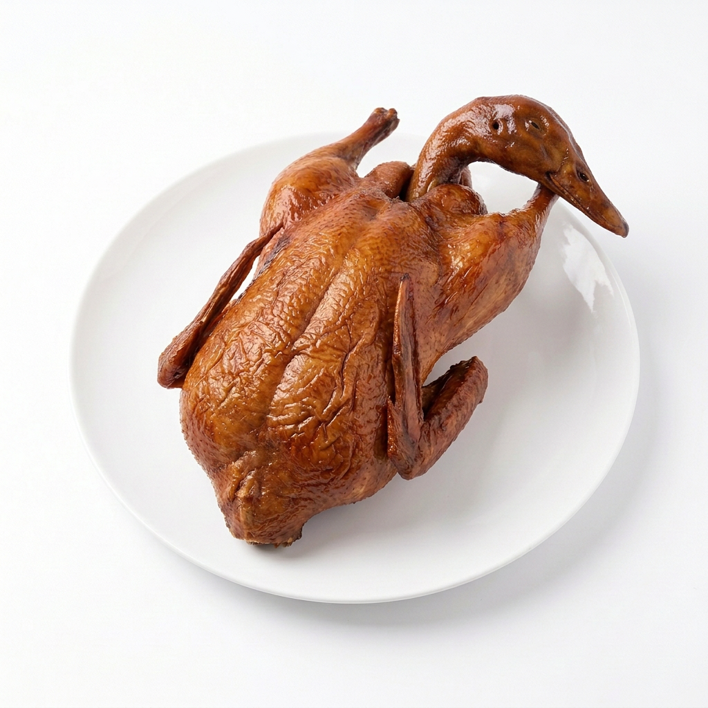 Tang Gourmet Hel grillad anka med huvud Fryst
