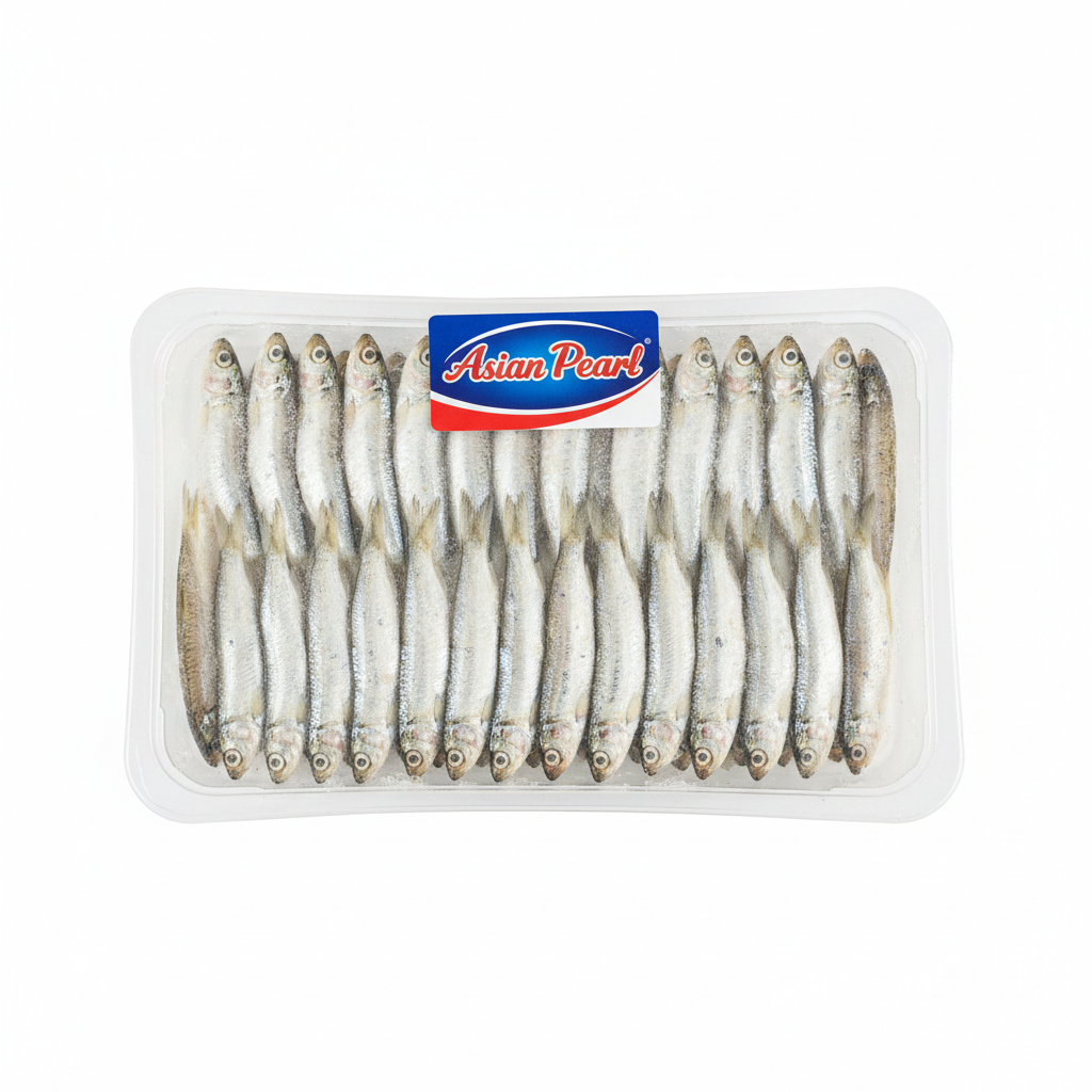 Fisk Ansjovis Ca Com 5 cm Up Fryst 500 g Vit med huvud
