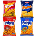 Jack & Jill mixpack med Nova, Piattos och två Chippy-sorter