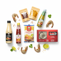 Asiatiskt Seafood-kit med Thai Dancer nudlar, räkor och såser