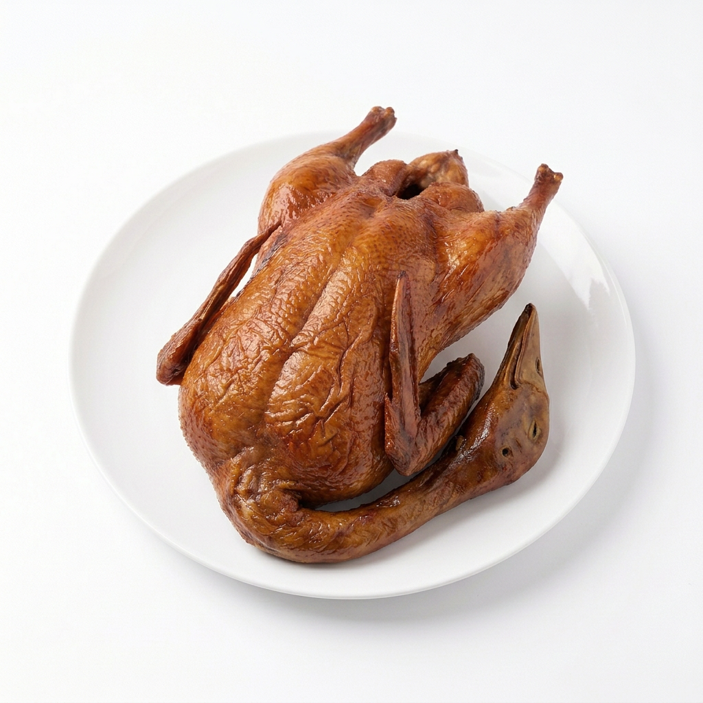 Lucky Duck Hel grillad anka med huvud Fryst