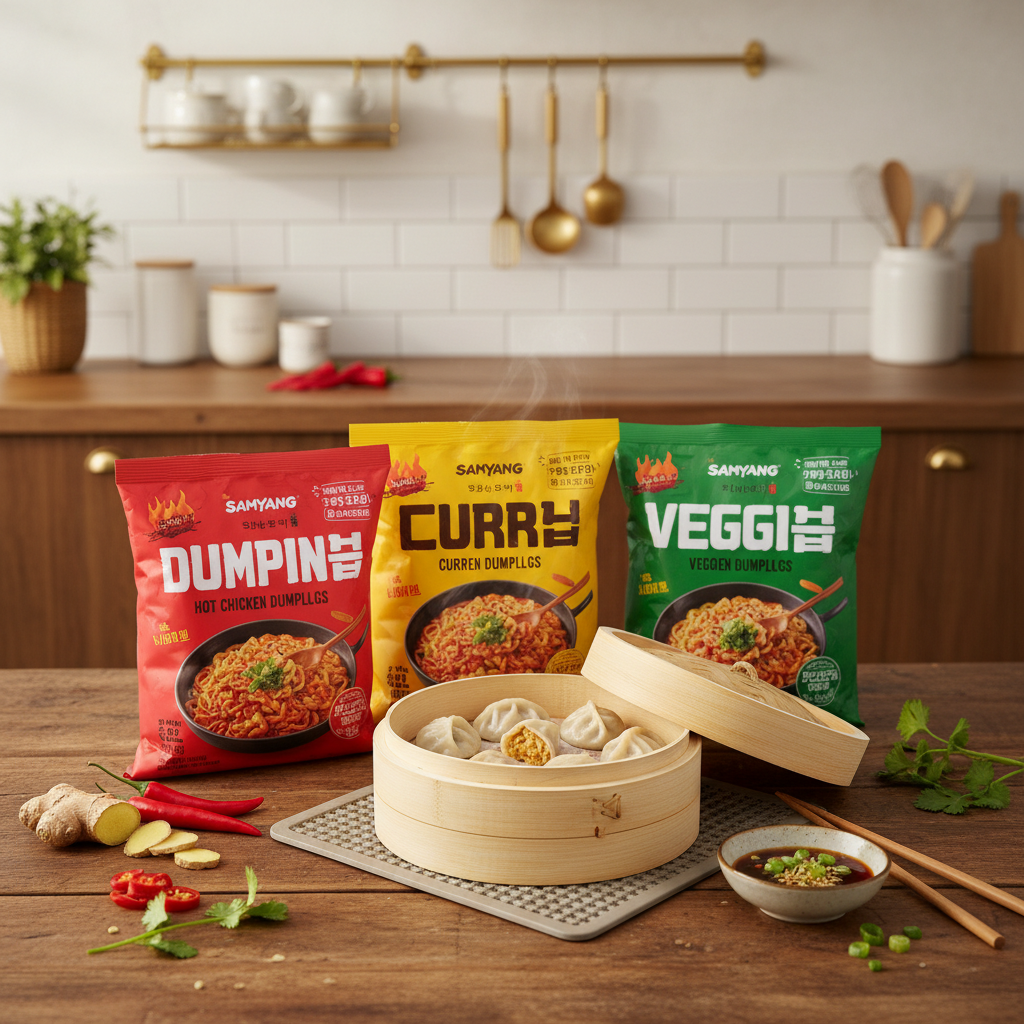 Samyang Dumpling Trio