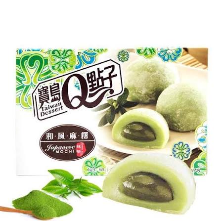 Mochi Green Tea Rice Cake 210g TW