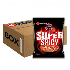 Nongshim Snabbnudlar Shin Red Super Spicy 120g