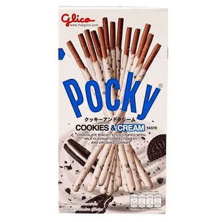 Pocky Biscuit Cookie & Cream SET (45g