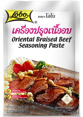 Lobo Oriental Braise Beef (50g