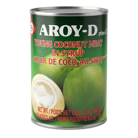 Kokoskött i sirap 400ml