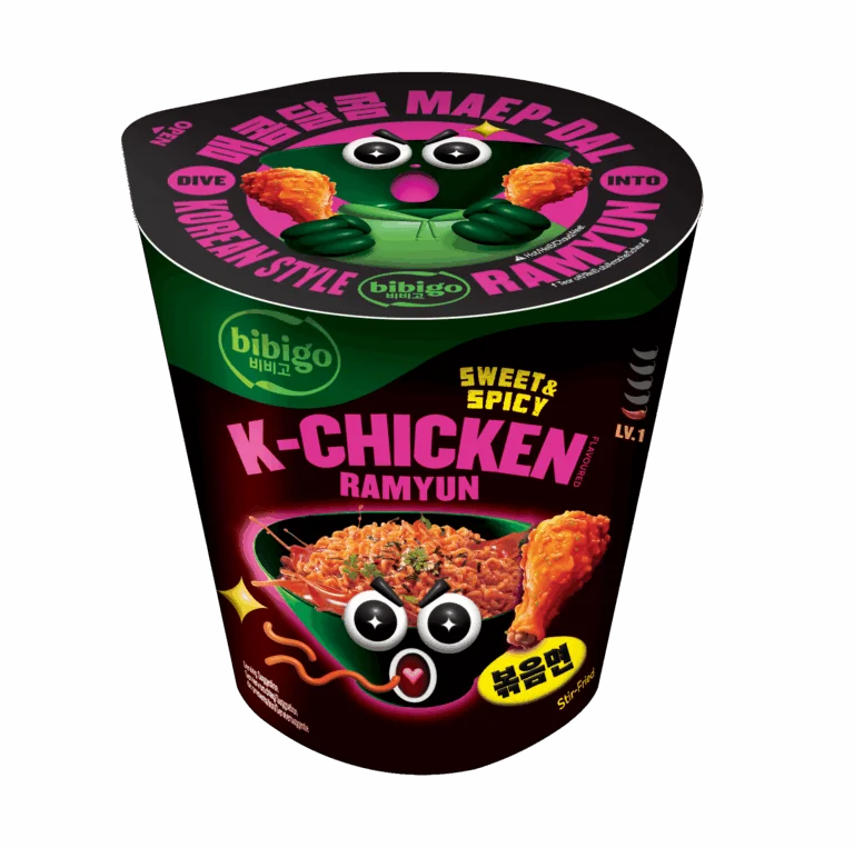 Bibigo Snabbnudlar CUP K-Chicken