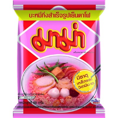 Mama Snabbnudlar Yentafo Flat Nudlar 50g