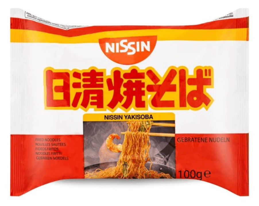 Nissin Snabbnudlar Yakisoba (100g