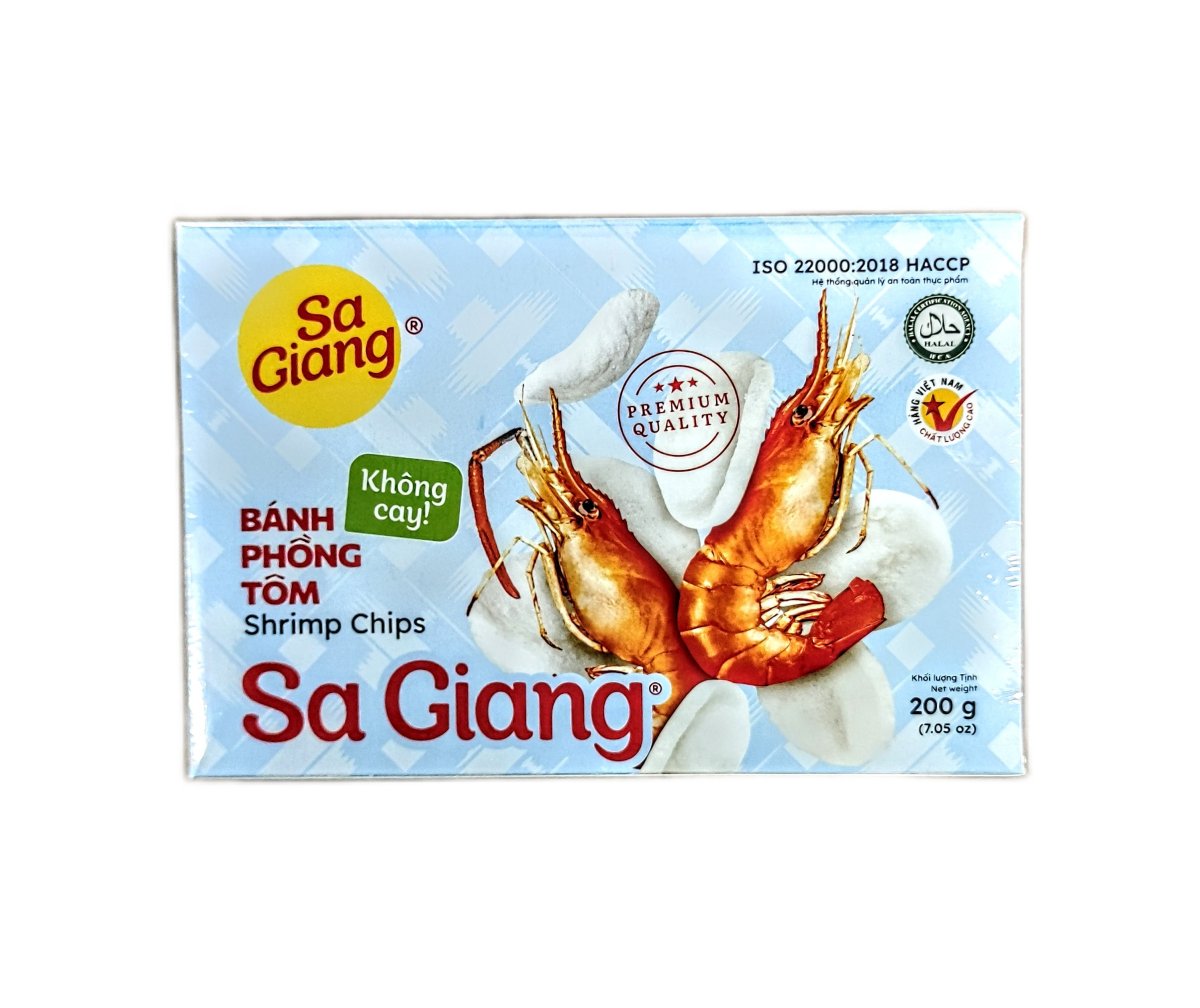 Räkchips Sa giang Råa 200g