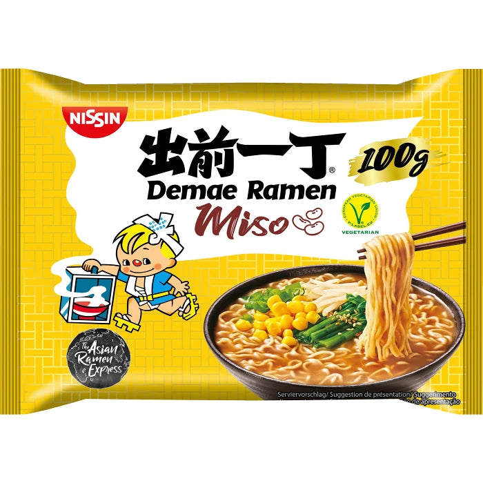 Nissin Snabbnudlar Miso (100g