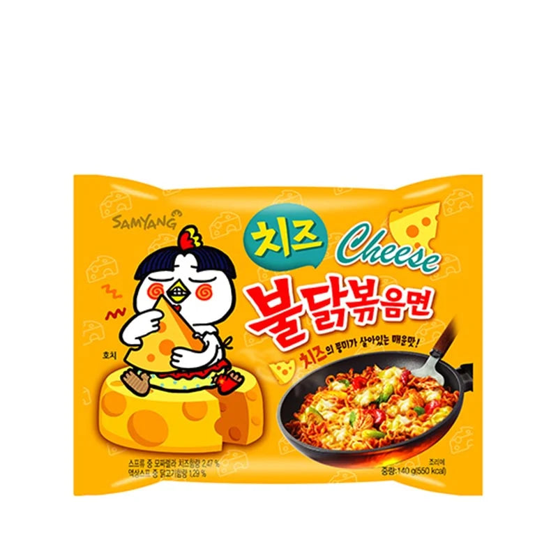 Samyang Snabbnudlar CHEESE 5 x 140g